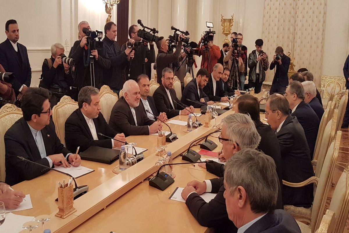 دیدار ظریف با لاوروف