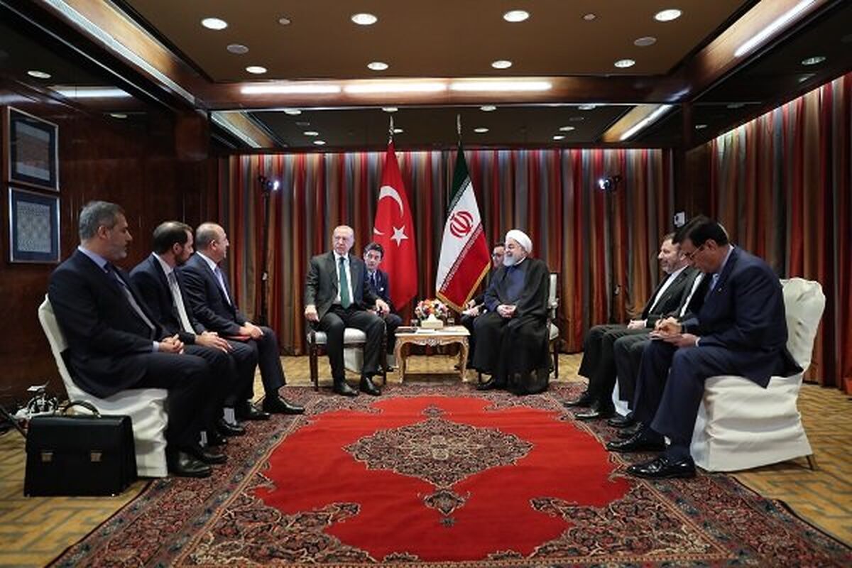 دیدار روحانی و اردوغان