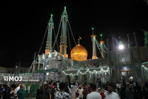 مراسم شب عید غدیر در حرم حضرت معصومه (س)