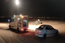 2 فوتی و 3 مصدوم بر اثر واژگونی خودروی سواری در کمربندی غربی میبد
