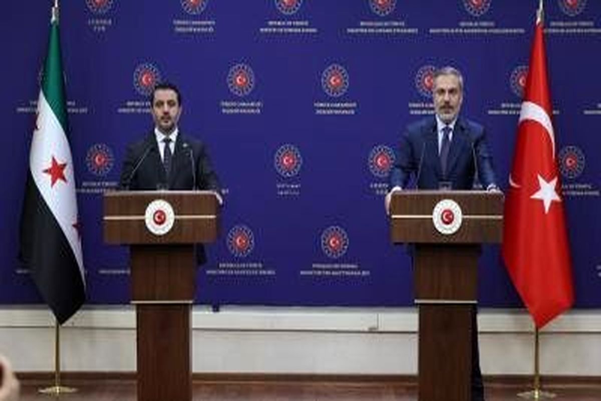 وزرای خارجه ترکیه و سوریه