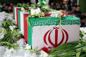 تشییع پیکر شهید ۱۸ ساله مدافع امنیت در خواف