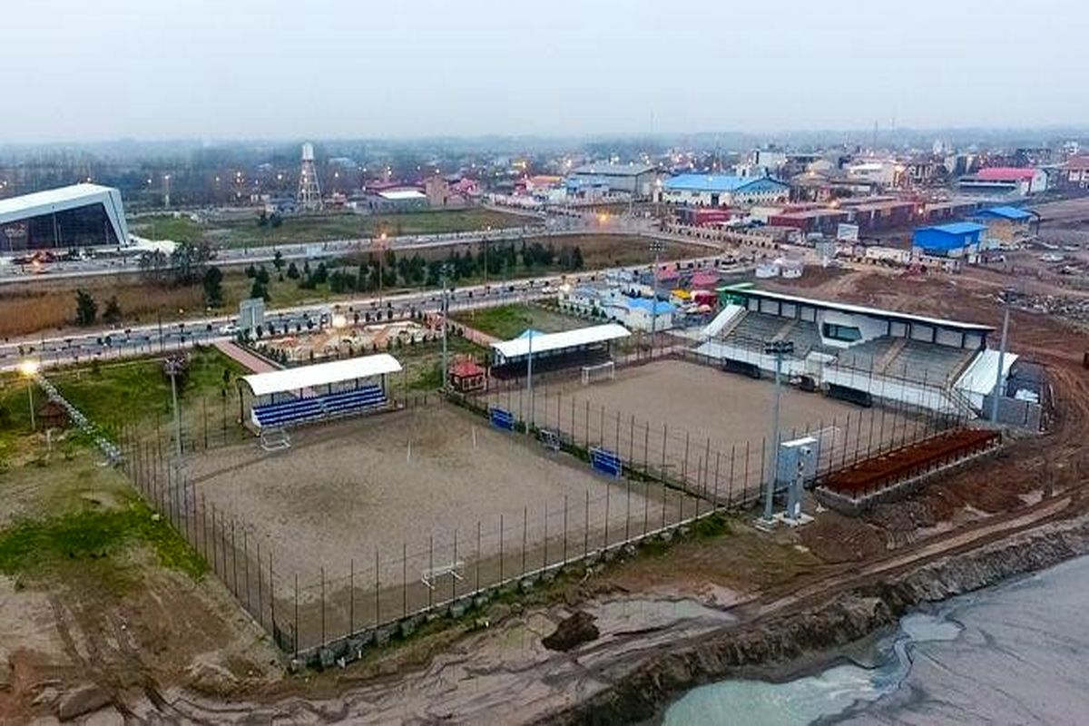 توسعه سرانه فضای ورزشی منطقه آزاد انزلی