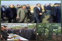 بازدید مدیرعامل بانک کشاورزی و وزیر اقتصاد از پروژه راهبردی «گوزل طبیعت ارس»