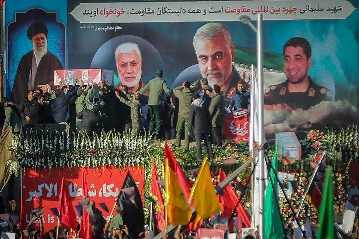 مراسم تشییع پیکر سردار سلیمانی در کرمان