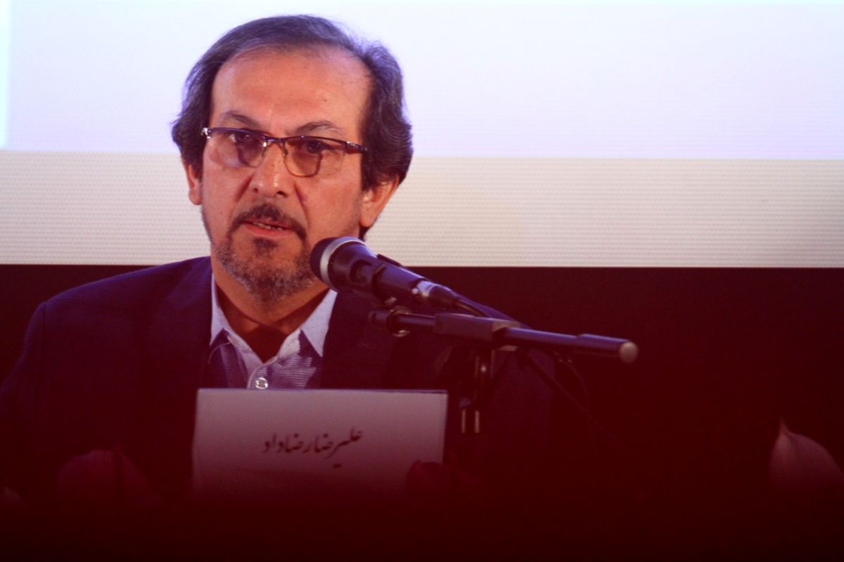 علیرضا رضا داد- نشست خبری سی و یکمین جشنواره بین المللی فیلم های کودکان و نوجوانان