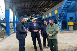 آماده سازی ۲ خط پردازش سایت مدیریت پسماند قائم‌شهر برای بهره‌برداری