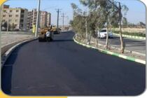 اتمام عملیات آسفالت در 13 هزار متر مربع از معابر شهرک خاتم الانبیاء