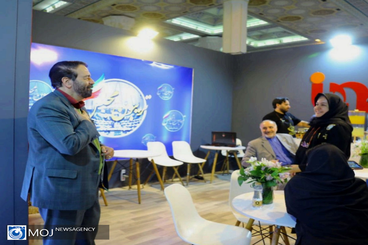 بازدید مدیر عامل خبرگزاری موج از نمایشگاه رسانه های ایرانی