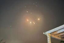 At least 150 missile fired at occupied lands