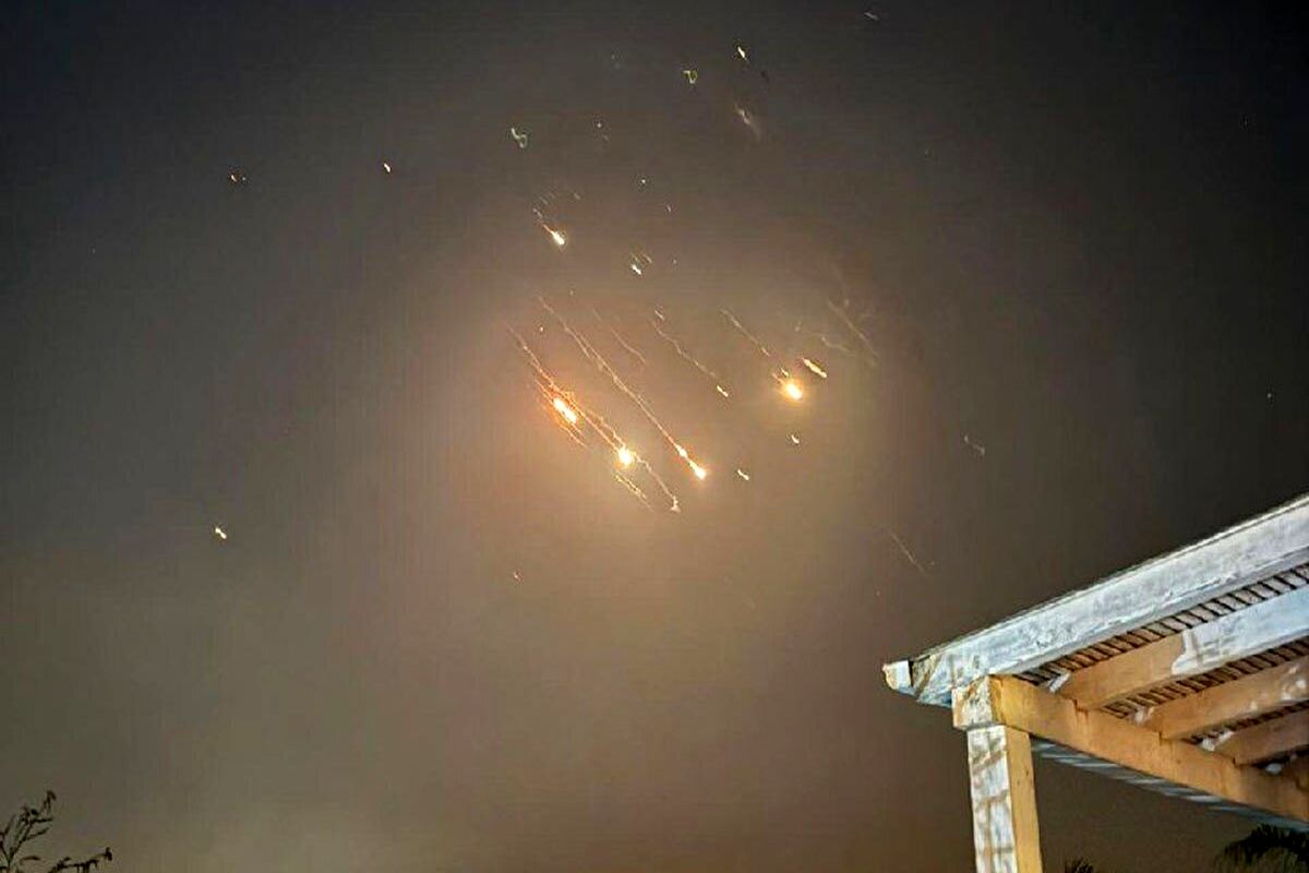 شلیک موشک های ایرانی به اسرائیل