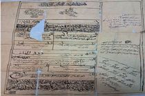 اهدای قباله ازدواج ۱۰۹ ساله به مرکز اسناد آستان قدس‌رضوی