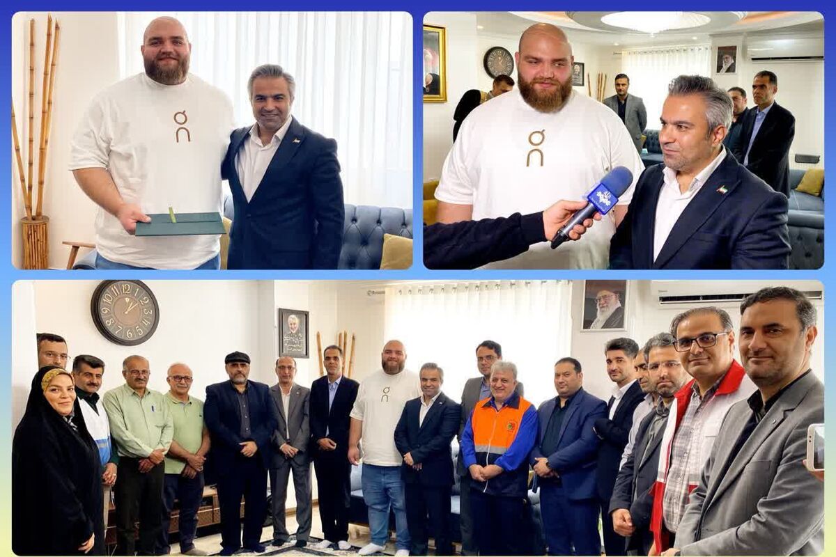 دیدار فرماندار قائمشهر با علیرضا یوسفی 
