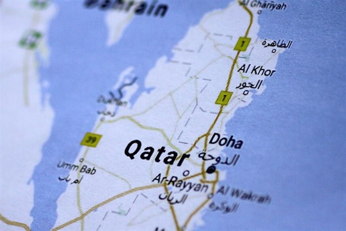 نقشه قطر