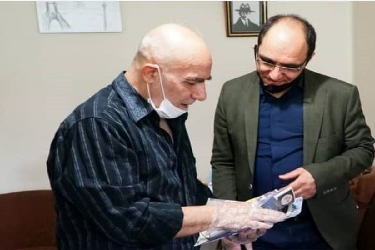 دیدار مدیرعامل موسسه هنرمندان پیشکسوت با جواد علیزاده