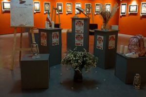 گشایش نمایشگاه نقاشی با موضوع کودکان میناب در مشهد