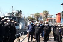 بازدید فرمانده نیروی دریایی ارتش از ناوگان شمال نداجا