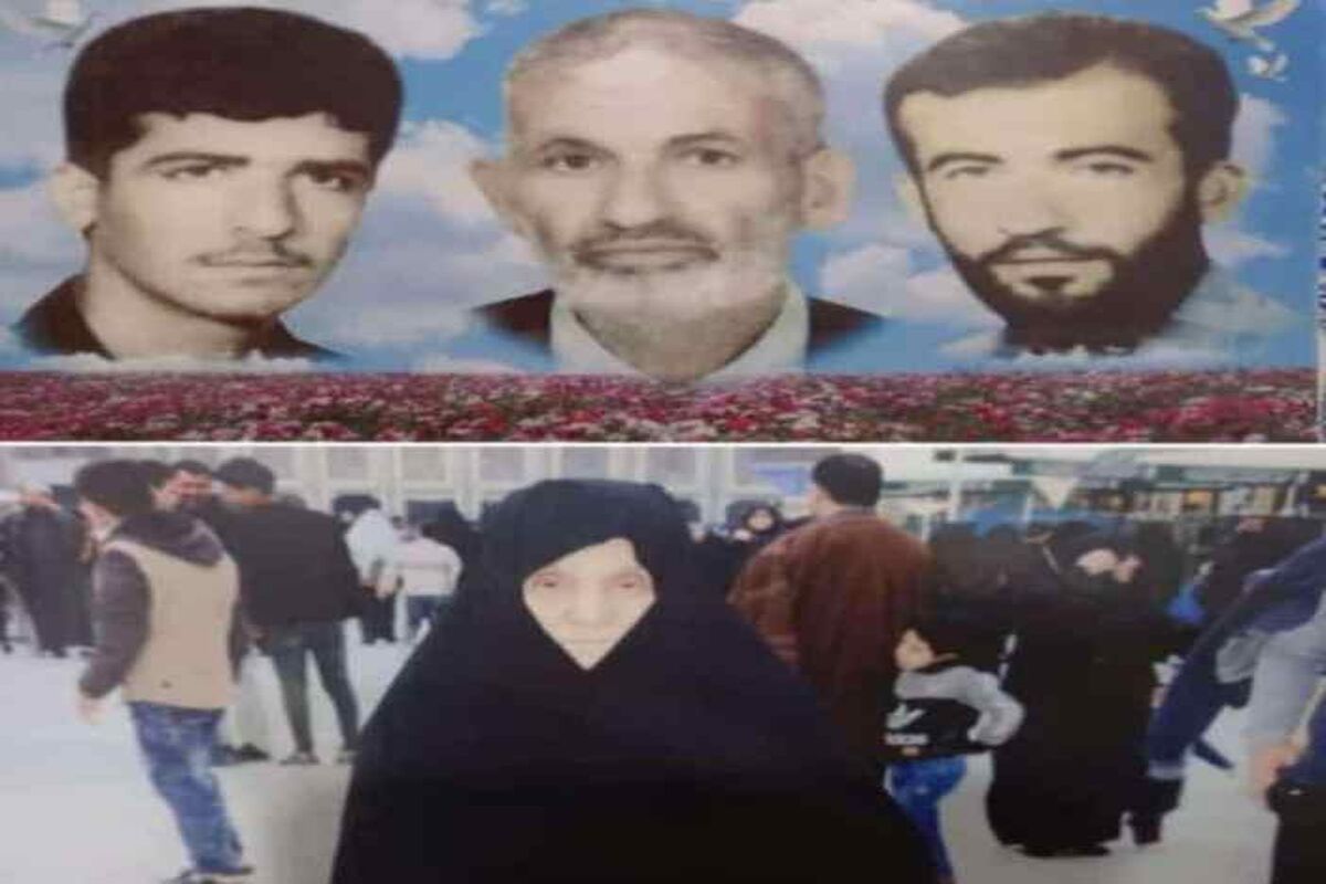 در گذشت مادر شهیدان پیش بین