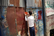 گاراژهای ضایعاتی در شهر قم پلمپ شد