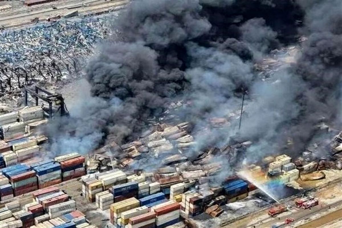 انفجار بندر شهید رجایی 