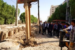 رفع اساسی مشکل فاضلاب زیتون کارمندی در دستور کار مسئولان است