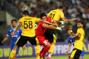 توقف سپاهان ایران با تساوی  ۲ بر ۲ برابر نیروی هوایی عراق