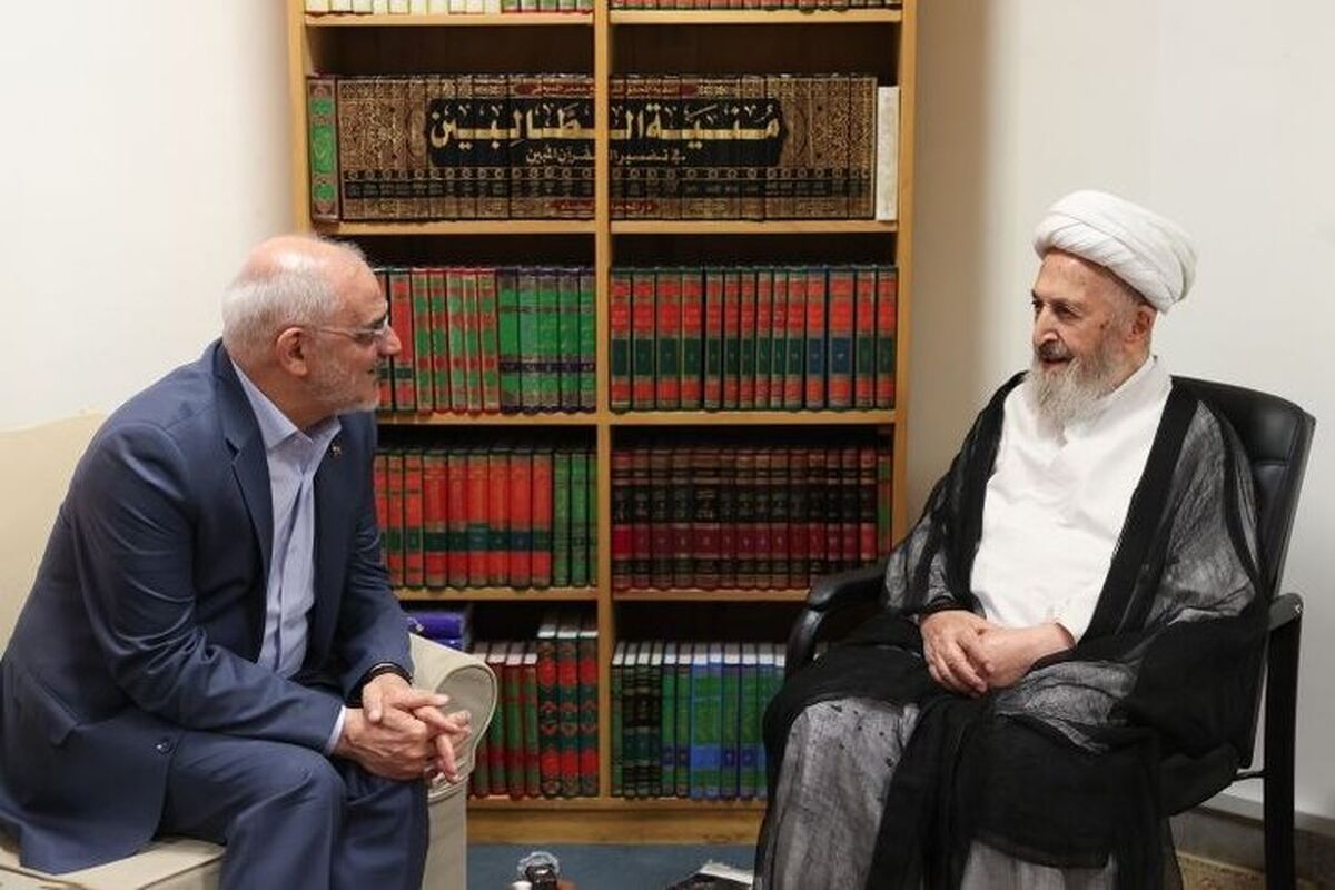 آیت‌الله العظمی جعفر سبحانی و حاجی میرزایی