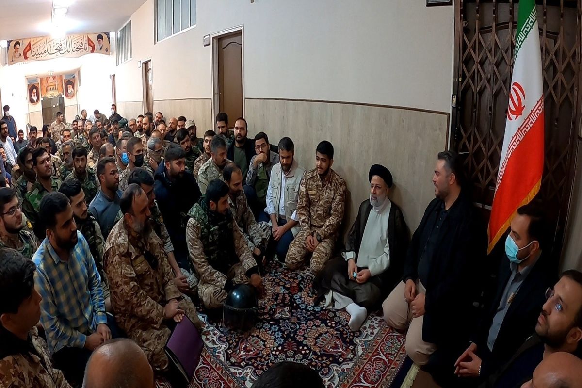 بازدید رئیسی از از یگان ویژه فاتحین تهران بزرگ 2
