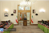 نشست خبری وزیر امور خارجه