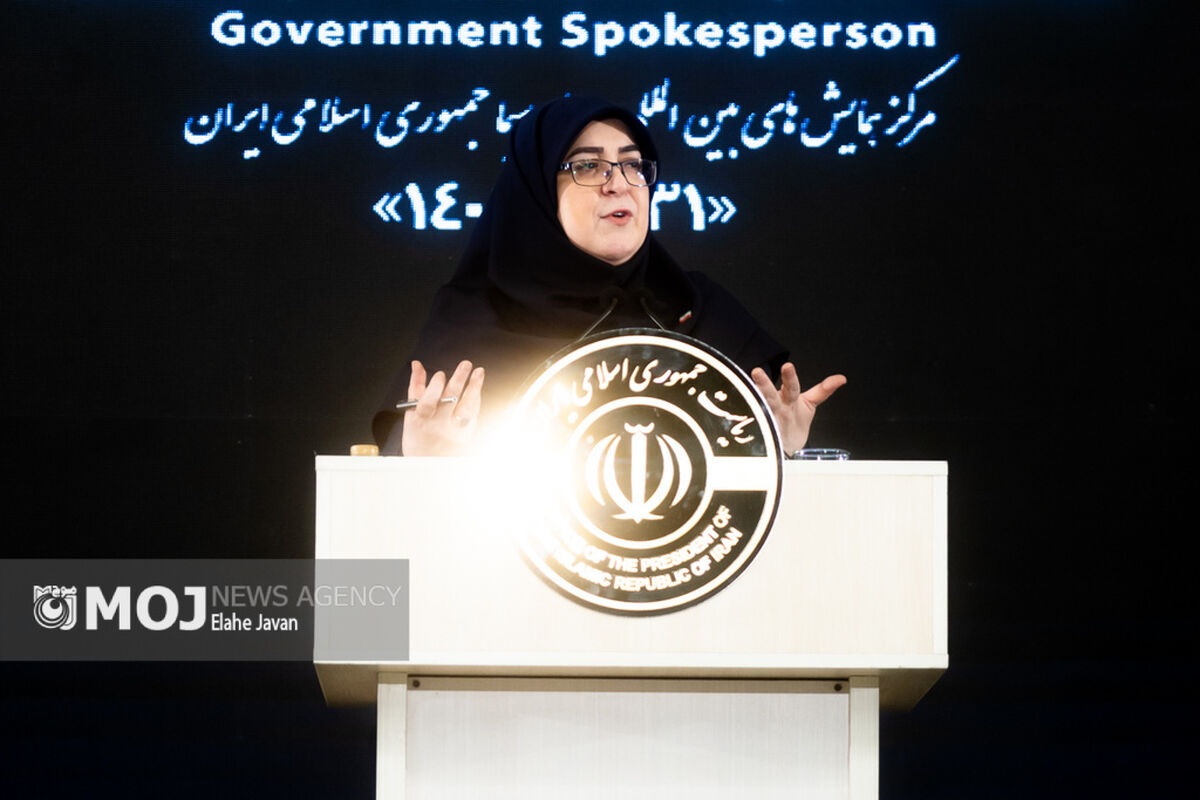 نشست خبری سخنگوی دولت