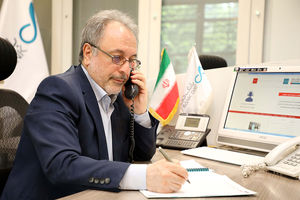 ارتباط مستقیم مدیر امور بازرسی با کارکنان و مشتریان در مرکز ارتباط با دی