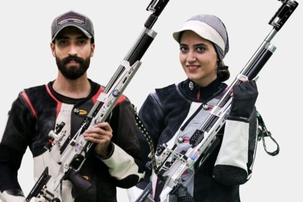 تیم میکس تفنگ ۱۰ متر ایران به رتبه چهارم آسیا بسنده کرد