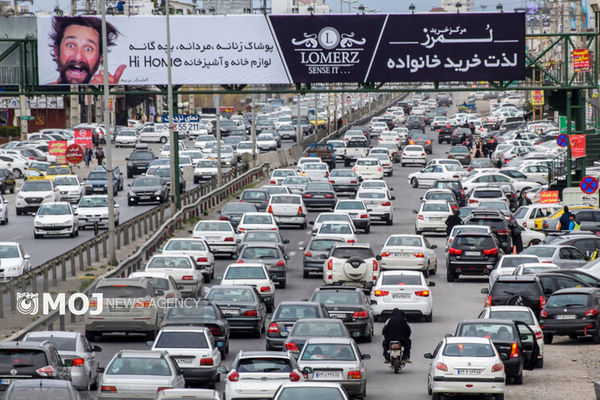 ترافیک سنگین در مبادی ورودی تهران/۴ محور شریانی کشور همچنان مسدود است