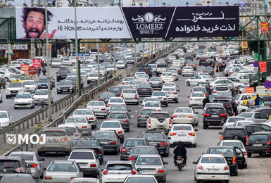 ترافیک سنگین در محورهای شمالی و تردد روان درمسیرهای منتهی به خراسان رضوی