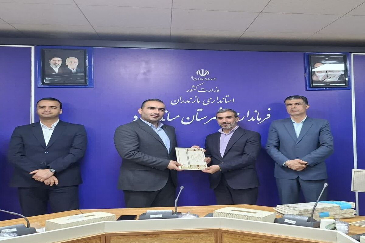 دیدار فرماندار میاندورود با معاون آموزشی پژوهشگاه رویان