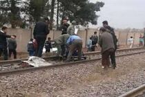 برخورد قطار با یک زن حدود 25 ساله در خط آهن ساری