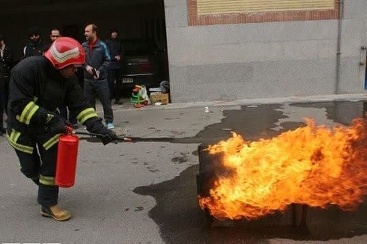 آتش نشانی قم