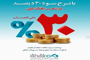آغاز عرضه گواهی سپرده خاص با نرخ سود ۳۰ درصد در شعب بانک دی
