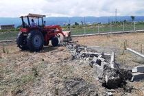 قلع و قمع 21 تغییر کاربری غیرمجاز در بهشهر  و آزادسازی 10 هزار متر زمین