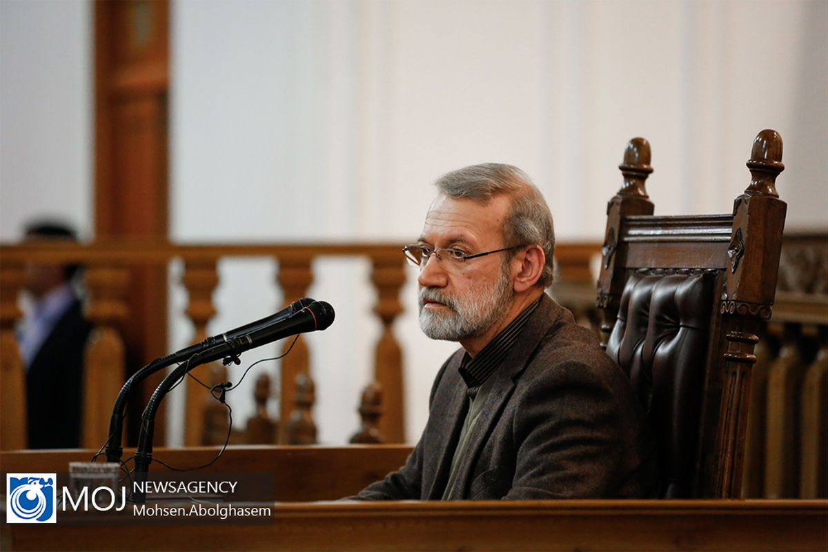 نشست خبری علی لاریجانی رییس مجلس