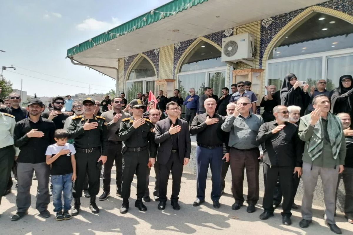 دلدادگان اربعین حسینی در نکا
