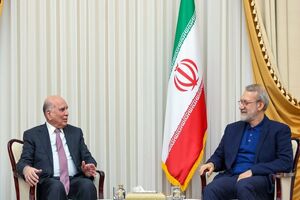 وزیر خارجه عراق با علی لاریجانی دیدار کرد
