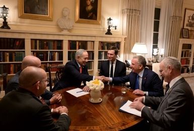 دیدار نتانیاهو با ویتکاف و کوشنر 