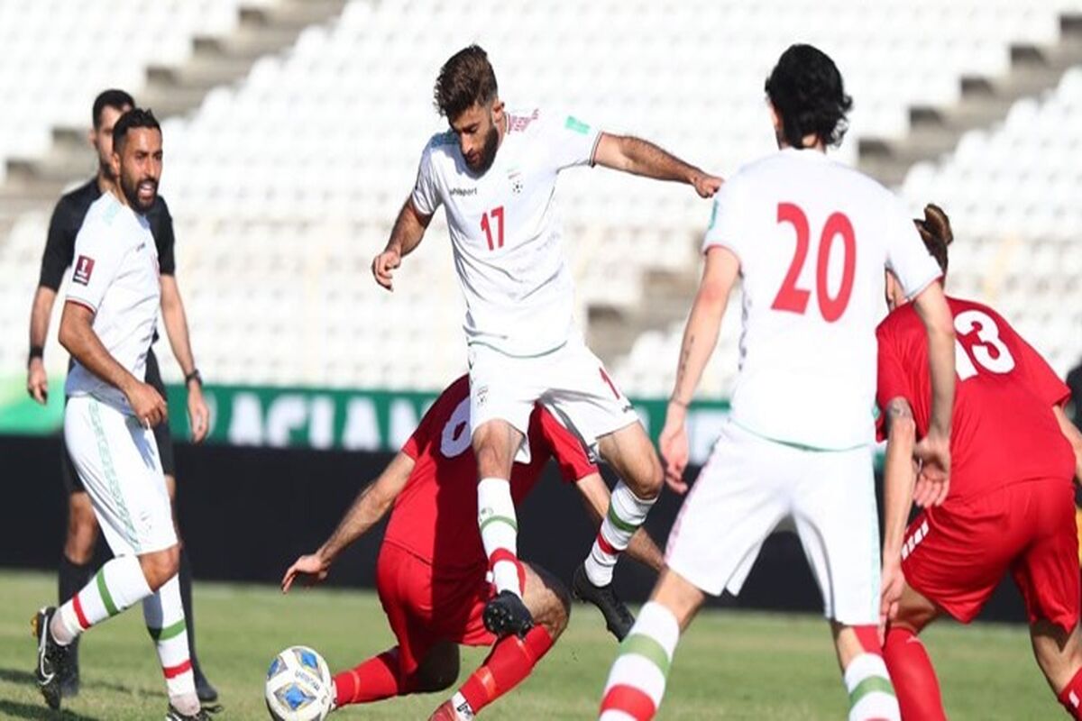 فوتبال ایران و لبنان