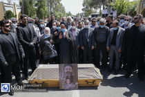 تشییع پیکر محمدعلی کشاورز
