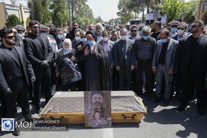 تشییع پیکر محمدعلی کشاورز
