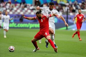 پیروزی دقیقه آخری اردن برابر عراق در روز پرسوت فغانی