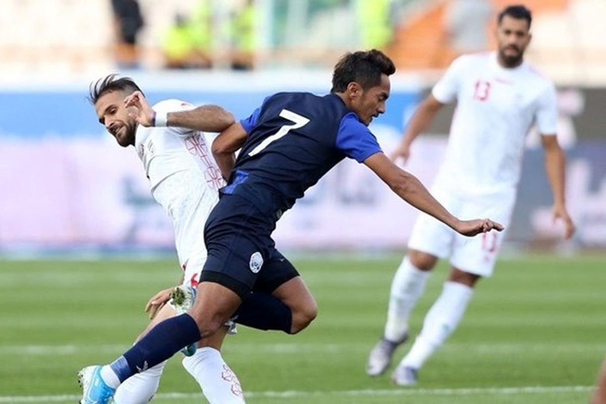 فوتبال ایران و کامبوج