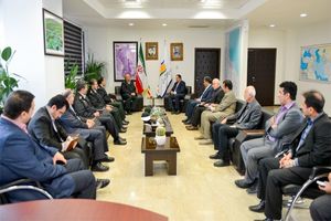 رویکرد نیروی انتظامی همراهی در تحقق اهداف و برنامه های توسعه ای منطقه آزاد انزلی 