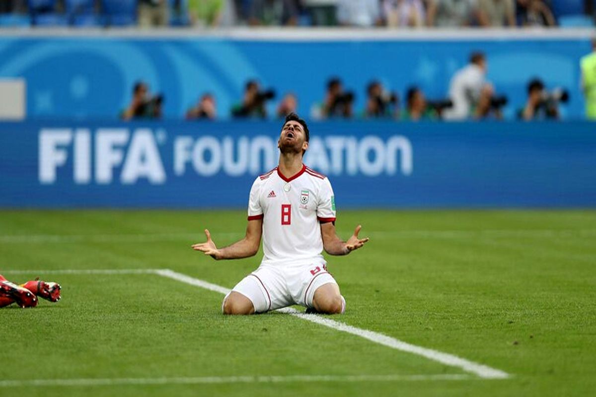 بازی ایران و مراکش